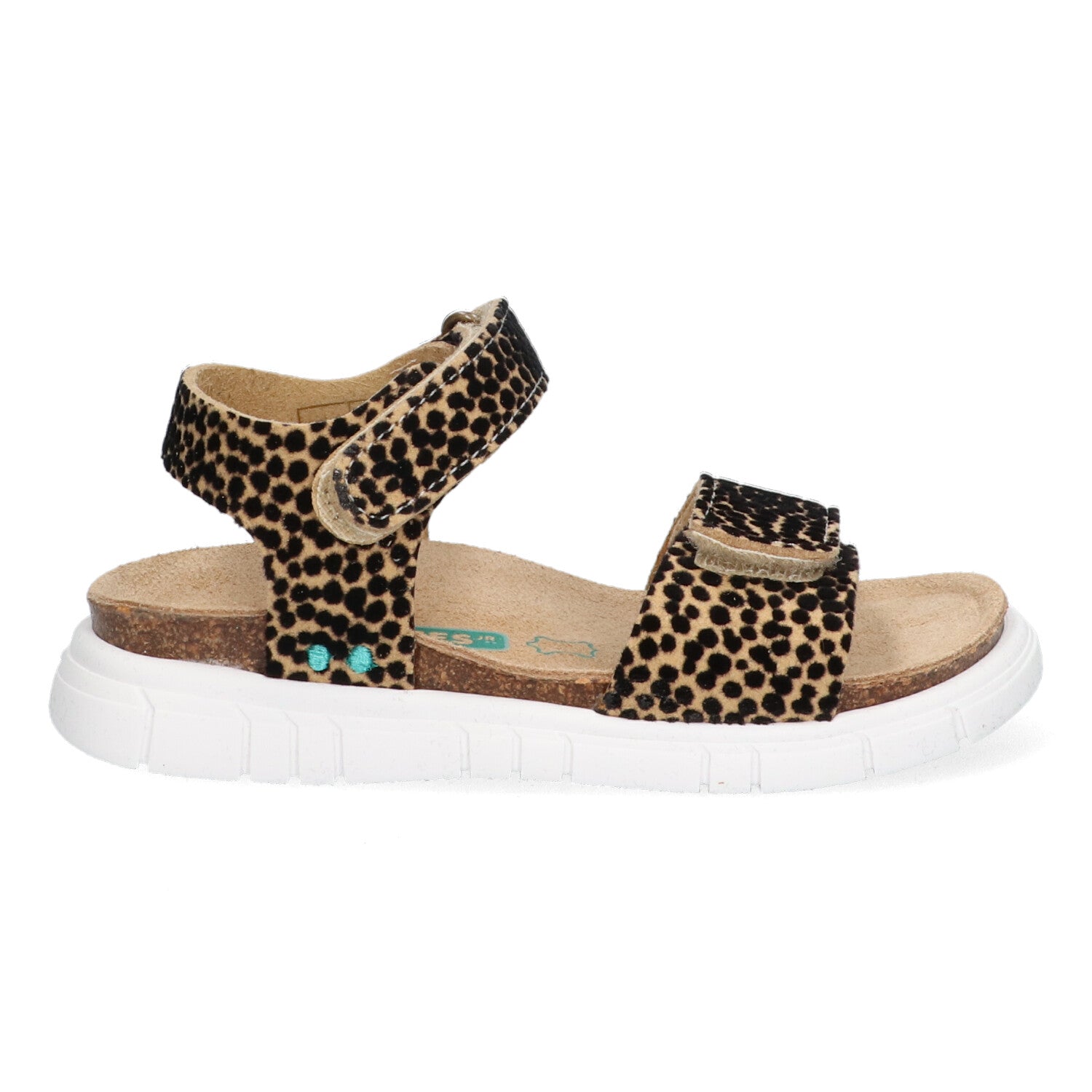 Bregje Beach Sandalen Meisjes Bruin Dots