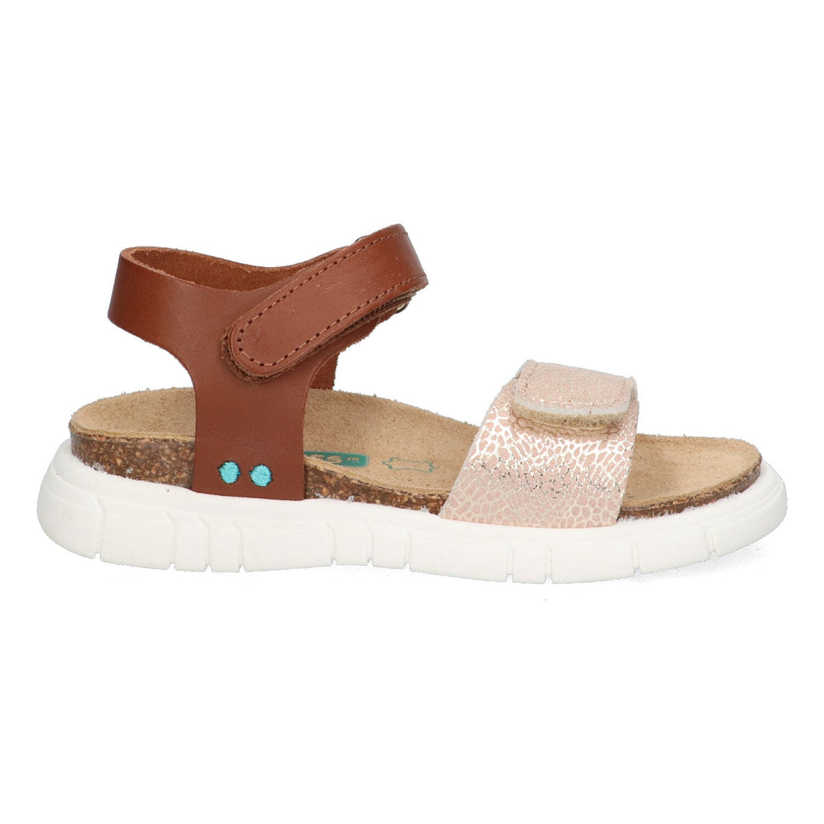 Bregje Beach Sandalen Meisjes Cognac Roze