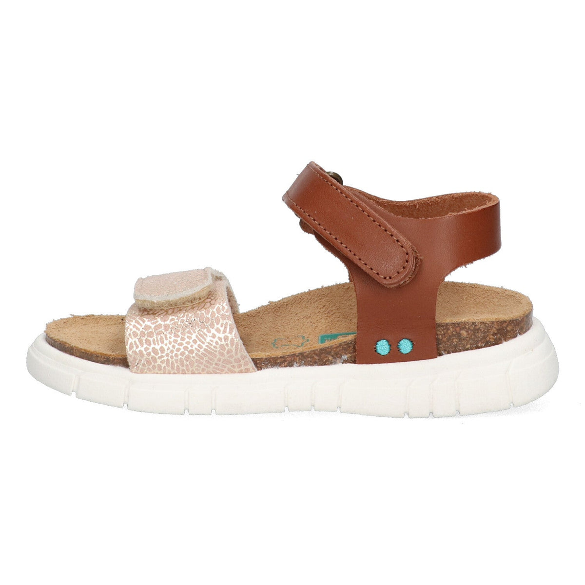 Bregje Beach Sandalen Meisjes Cognac Roze