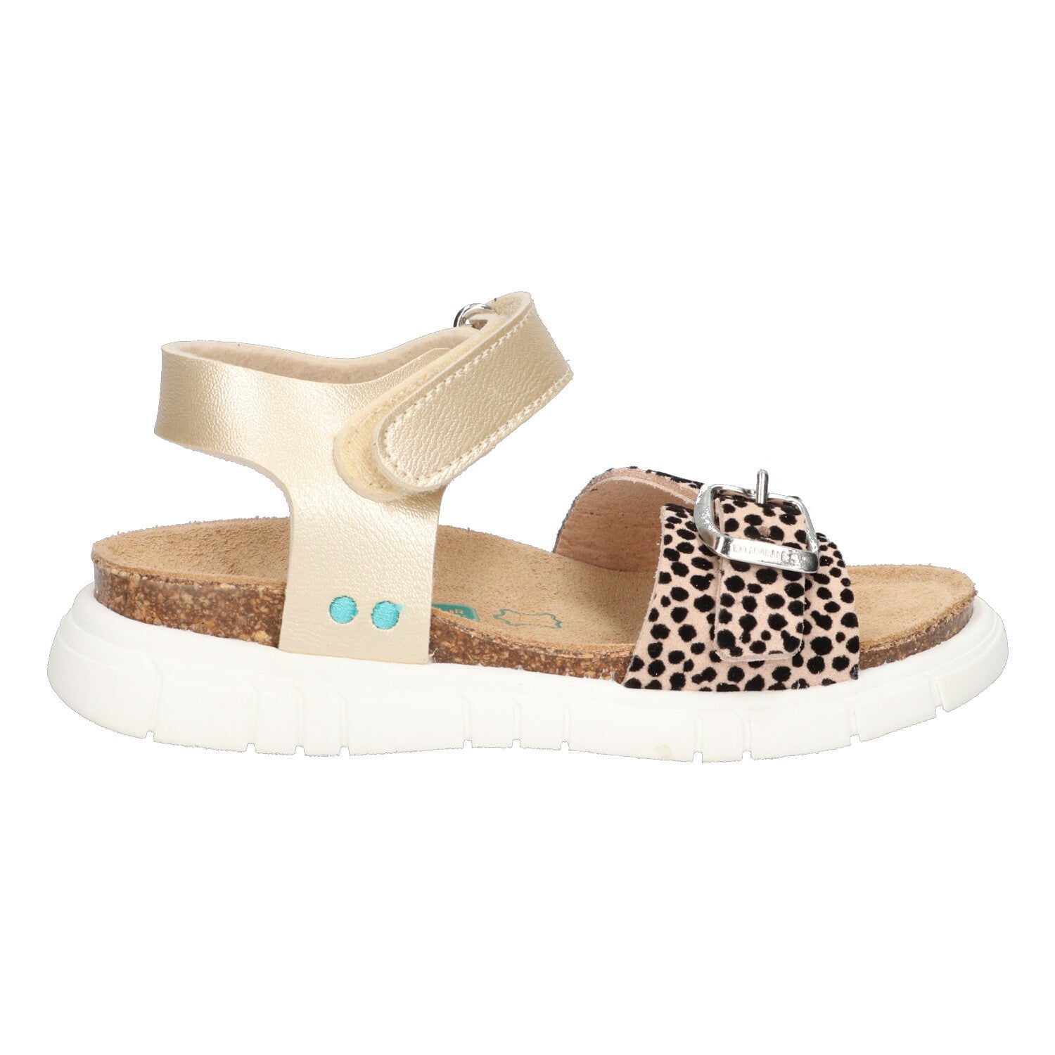 Bree Beach Sandalen Meisjes Goud Print