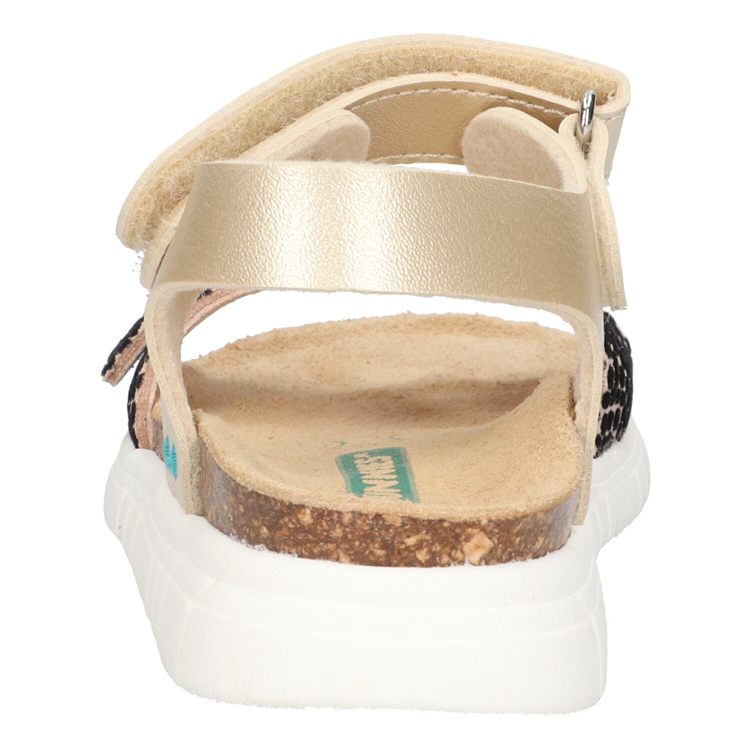 Bree Beach Sandalen Meisjes Goud Print