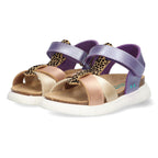 Brenda Beach Sandalen Meisjes Paars Multicolor