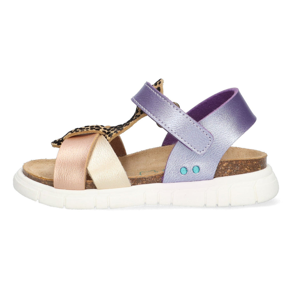Brenda Beach Sandalen Meisjes Paars Multicolor