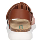 Brenda Beach Sandalen Meisjes Cognac Roze