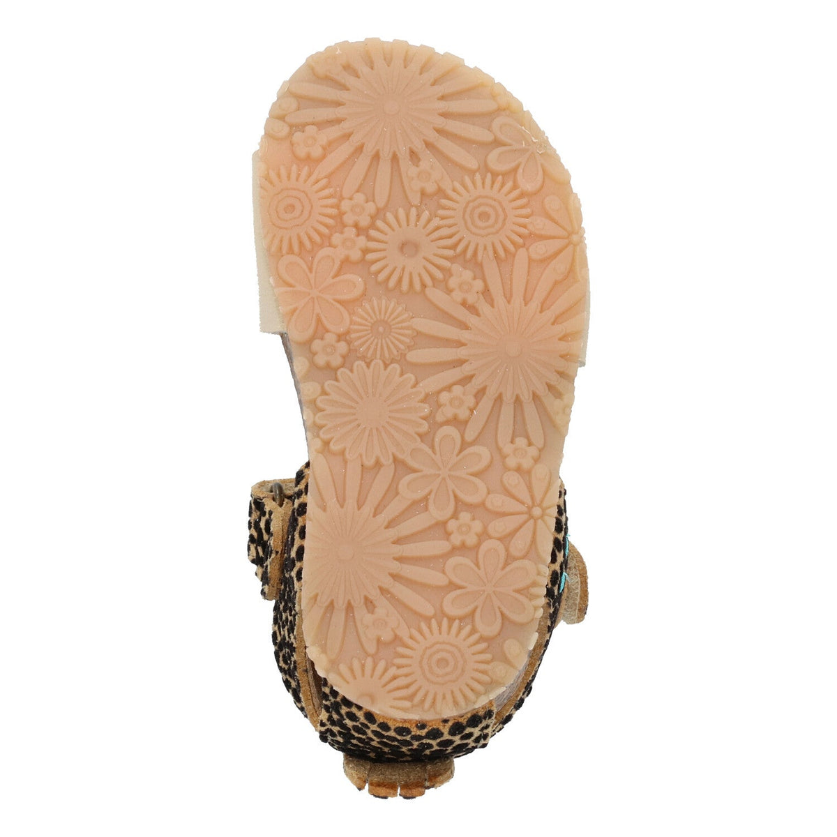 Britt Beach Sandalen Meisjes Goud Print