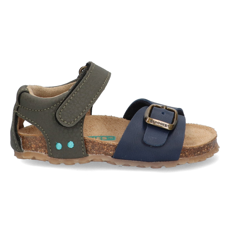 BunniesJR Sandalen Jongens Groen Blauw