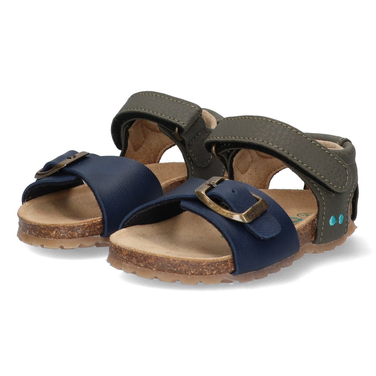 Briz Beach Sandalen Jongens Groen Blauw