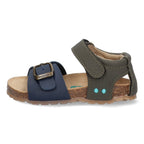 Briz Beach Sandalen Jongens Groen Blauw