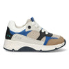Fabian Force 224461-208 Lage Sneakers Jongens Wit Grijs Blauw