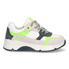 Fabian Force 224461-501 Lage Sneakers Jongens Grijs Geel Wit