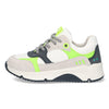 Fabian Force 224461-501 Lage Sneakers Jongens Grijs Geel Wit