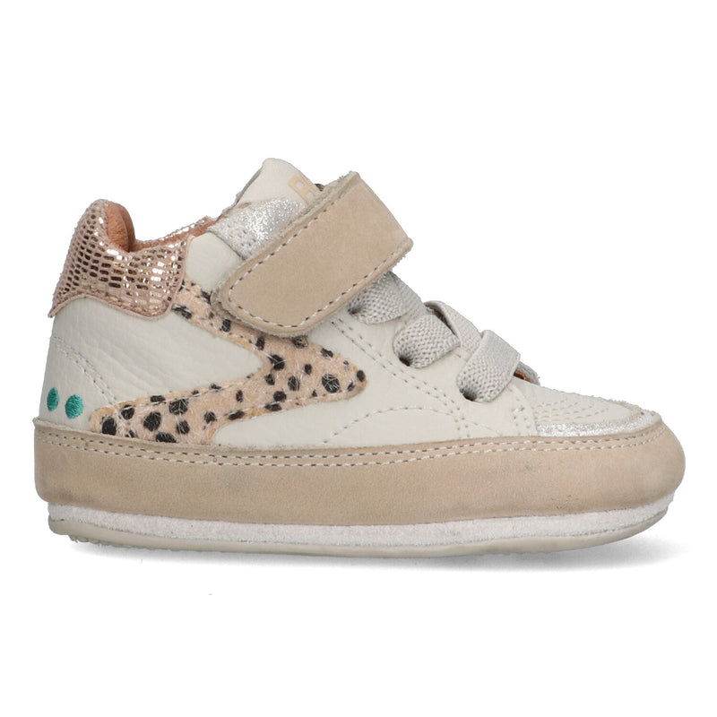 BunniesJR Zilke Zacht sneakers meisjes beige