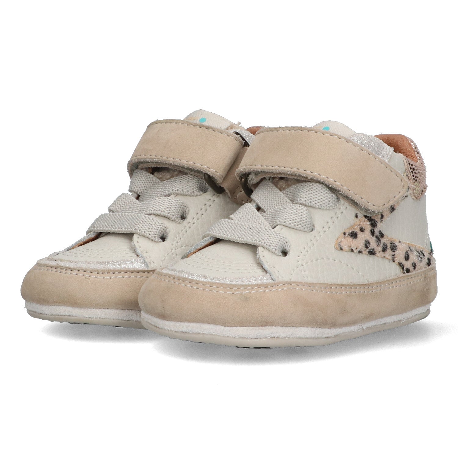 Zilke Zacht Babysneakertjes Meisjes Beige