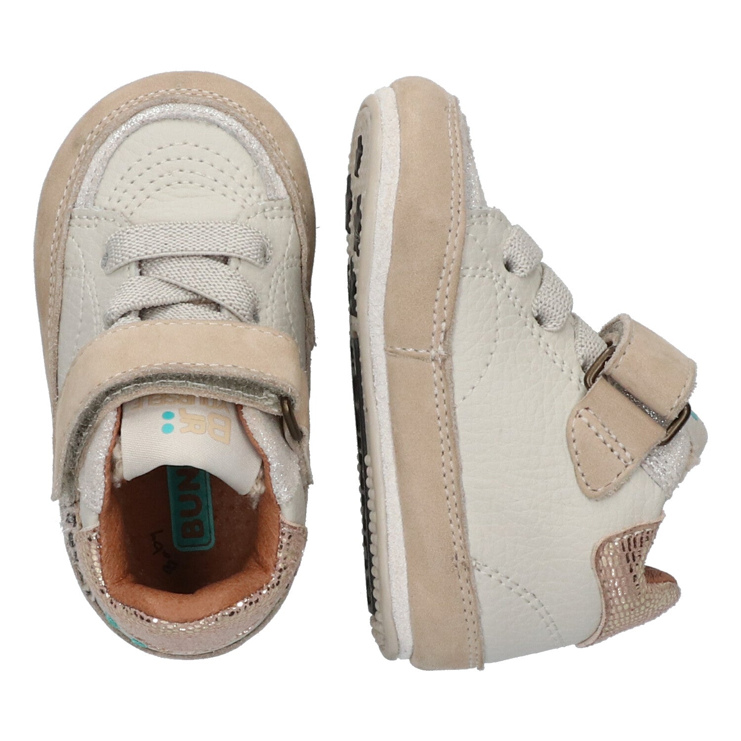 Zilke Zacht Babysneakertjes Meisjes Beige