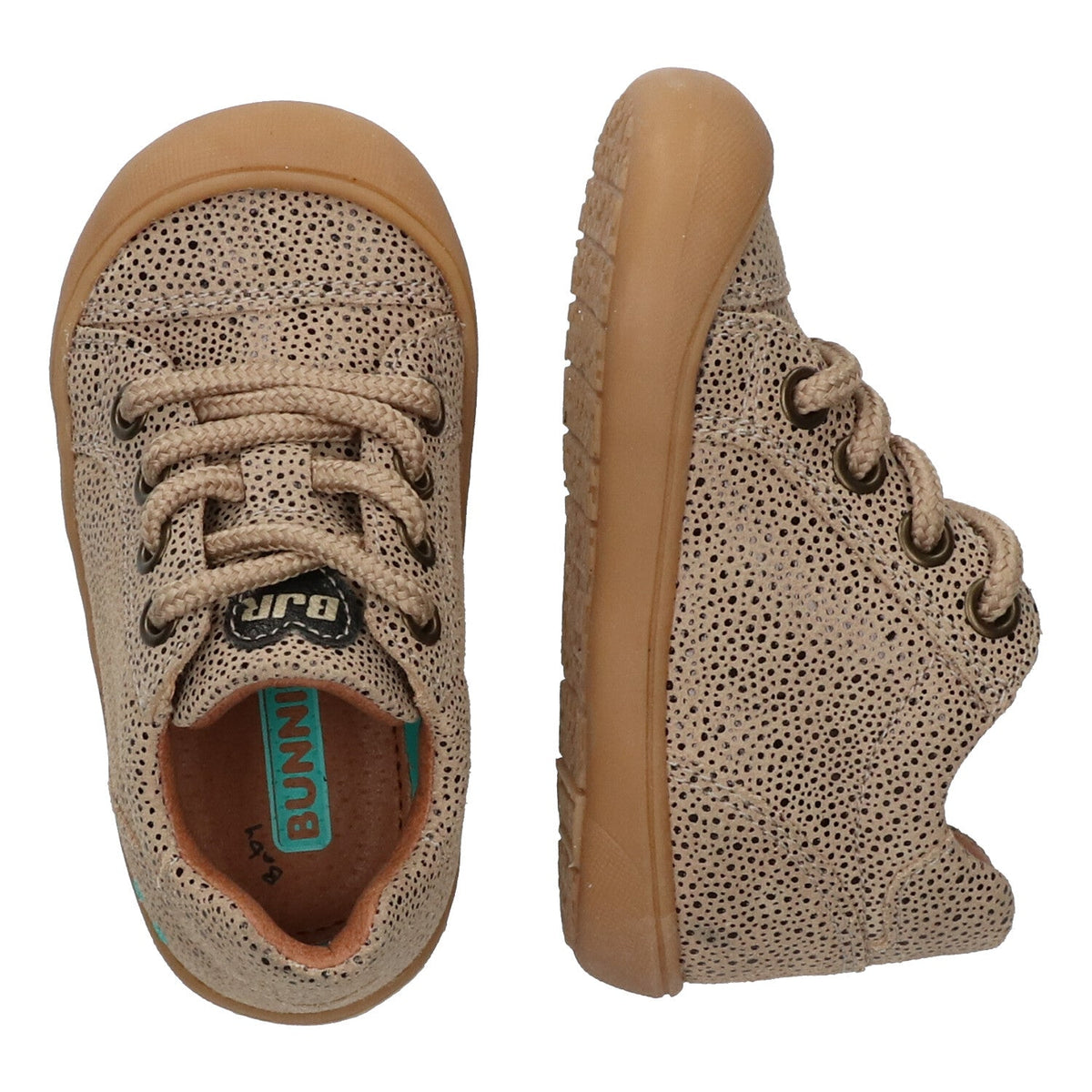 Reese Rap Babyschoentjes Meisjes Taupe
