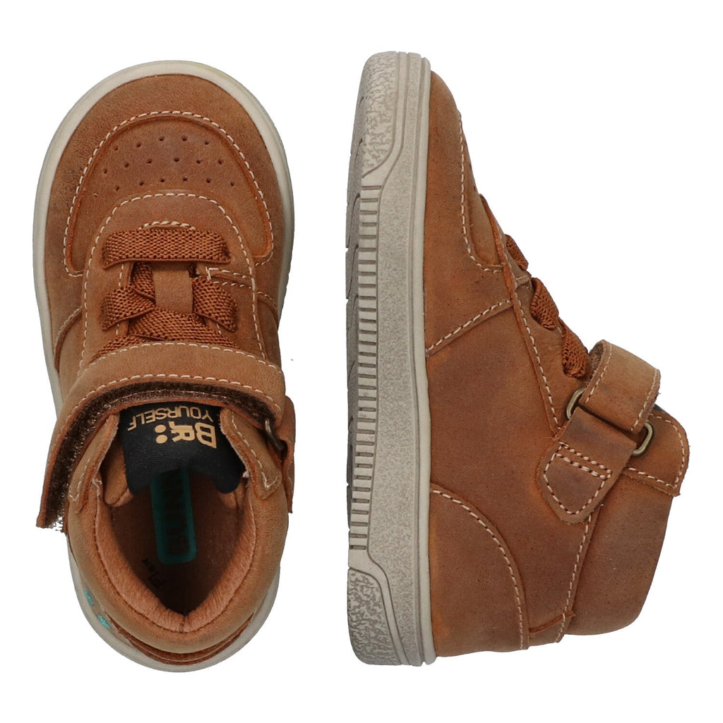 Mave Mallow Hoge Sneakers Jongens Bruin