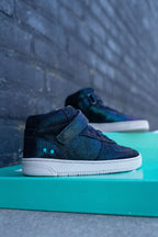 Mave Mallow Hoge Sneakers Meisjes Blauw