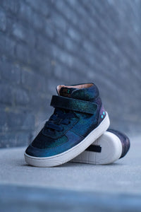 Mave Mallow Hoge Sneakers Meisjes Blauw
