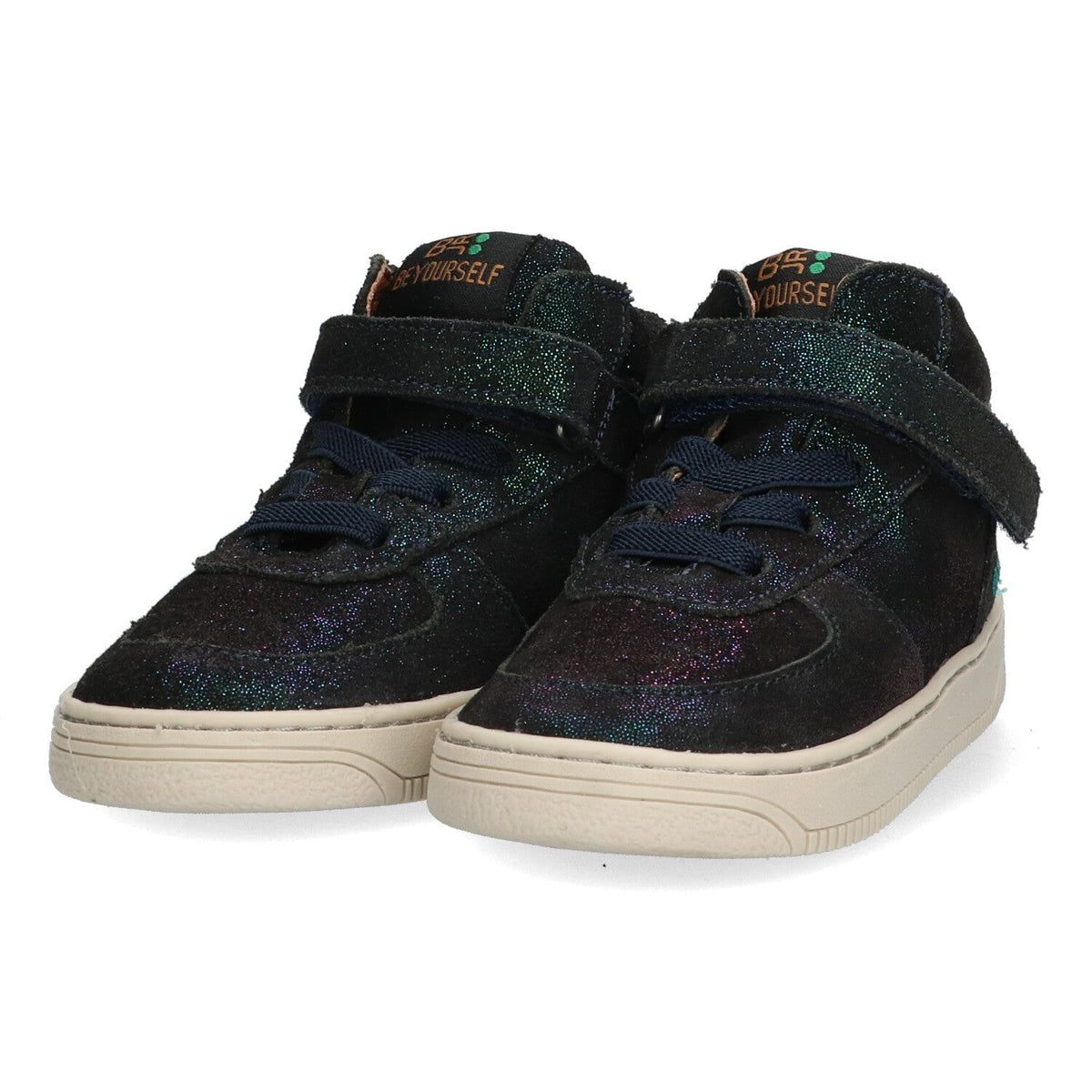 Mave Mallow Hoge Sneakers Meisjes Blauw
