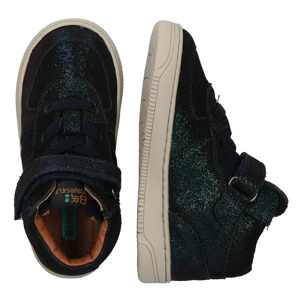 Mave Mallow Hoge Sneakers Meisjes Blauw