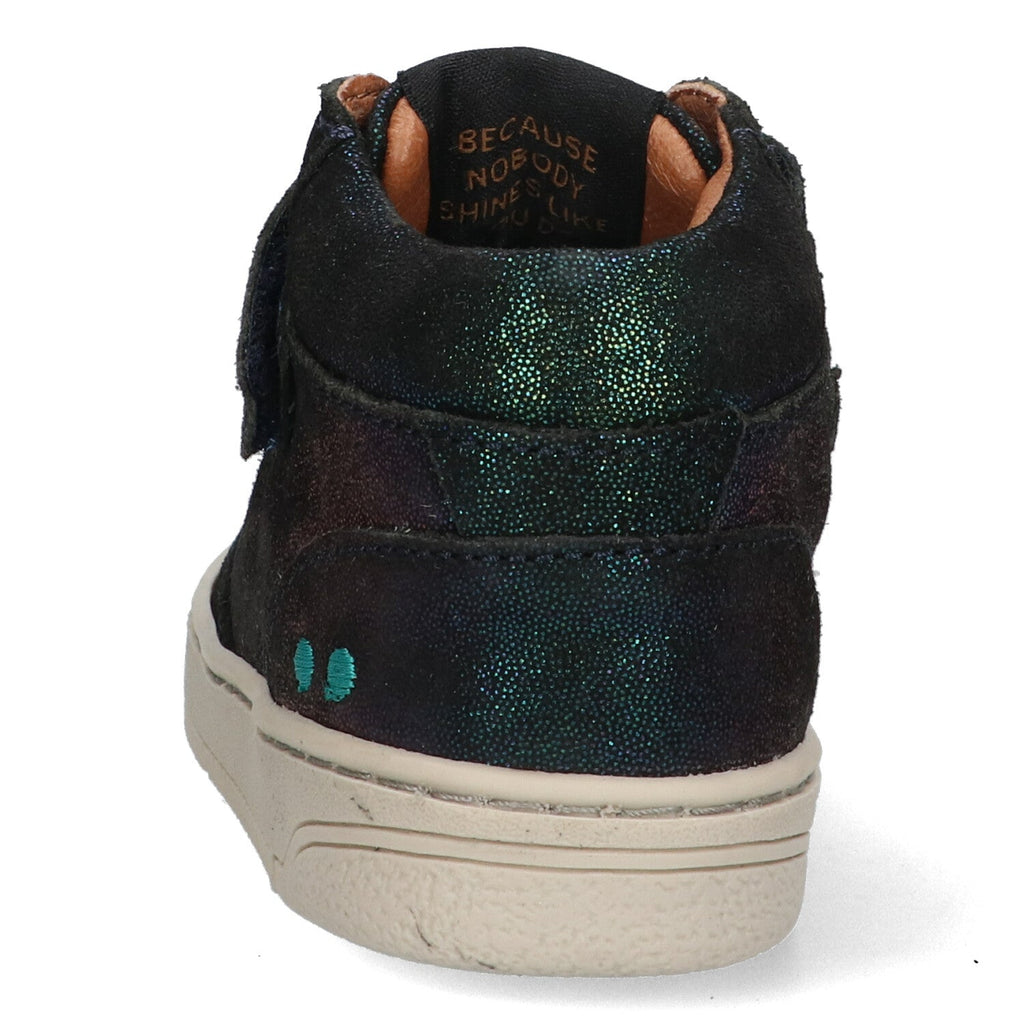 Mave Mallow Hoge Sneakers Meisjes Blauw