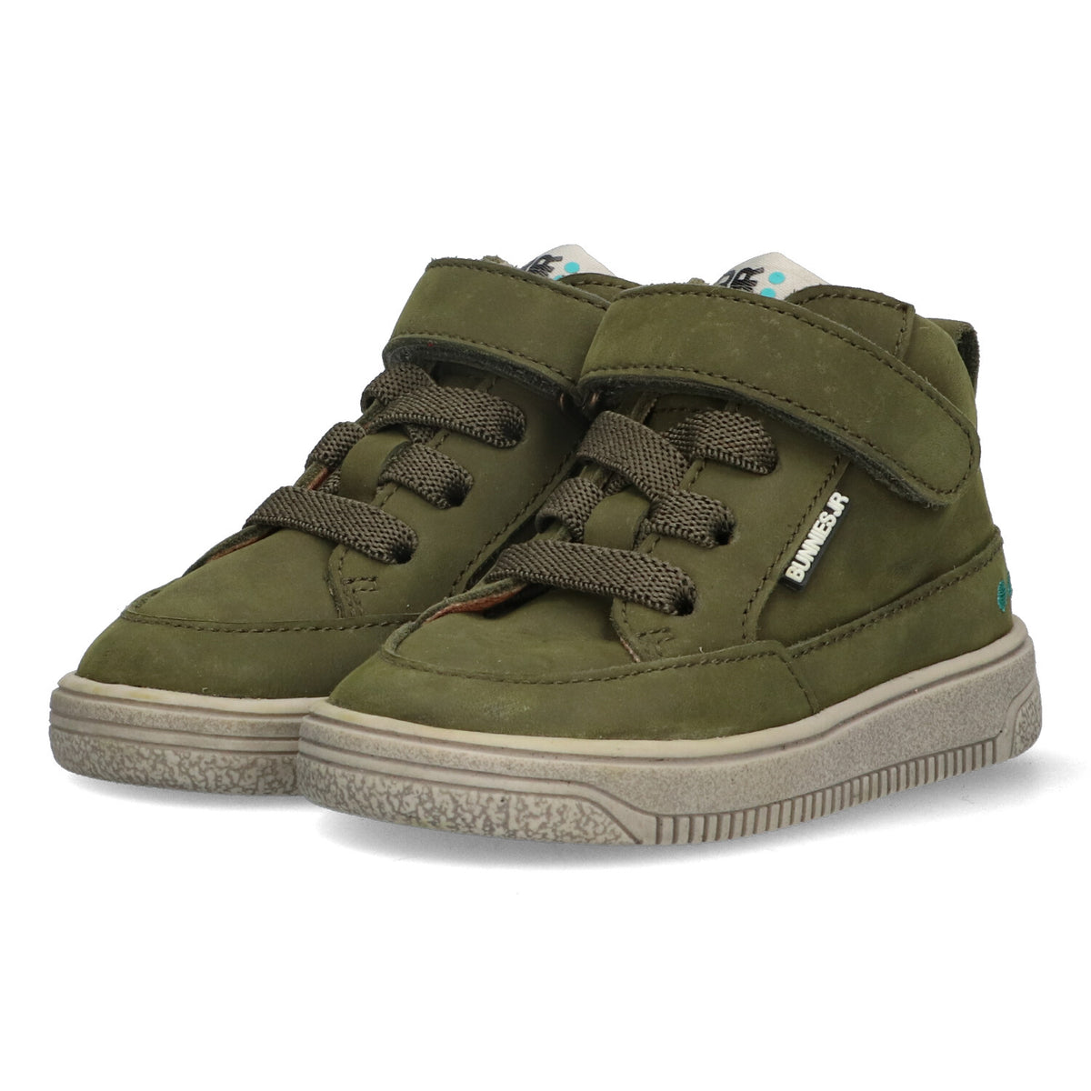 BunniesJR Hoge Sneakers Jongens Groen