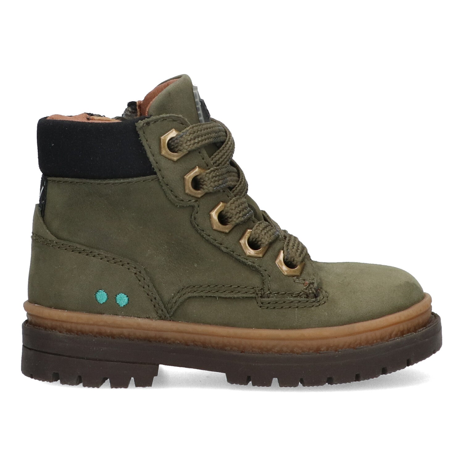 Thijs Trail Biker Boots Jongens Groen – BunniesJR