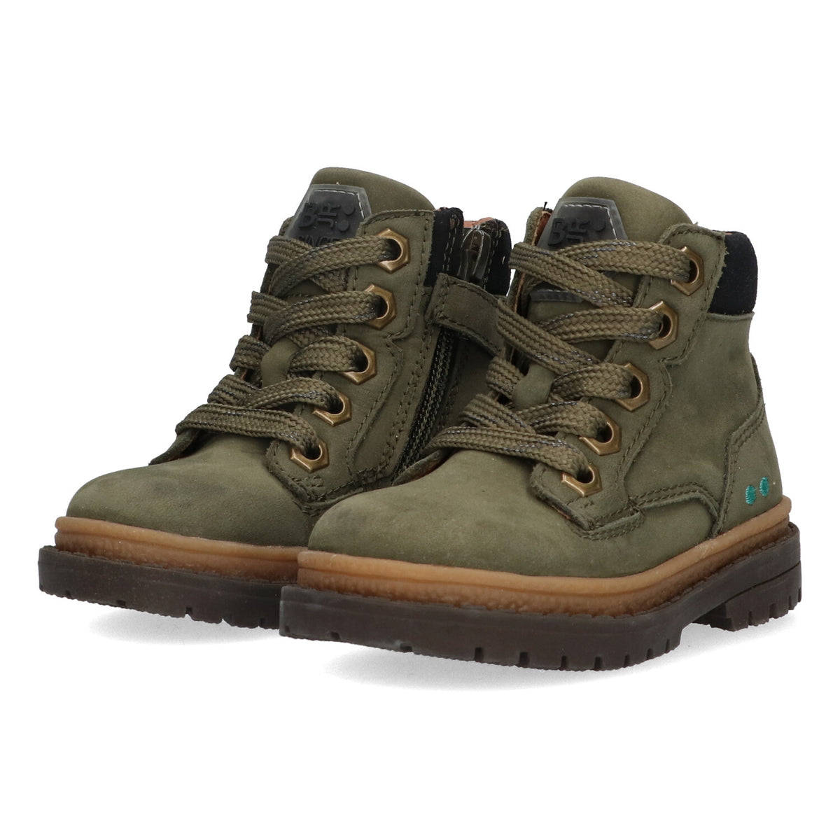 BunniesJR Thijs Trail veterboots jongens groen