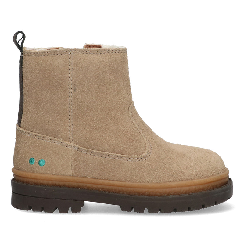 BunniesJR Biker Boots Jongens Taupe
