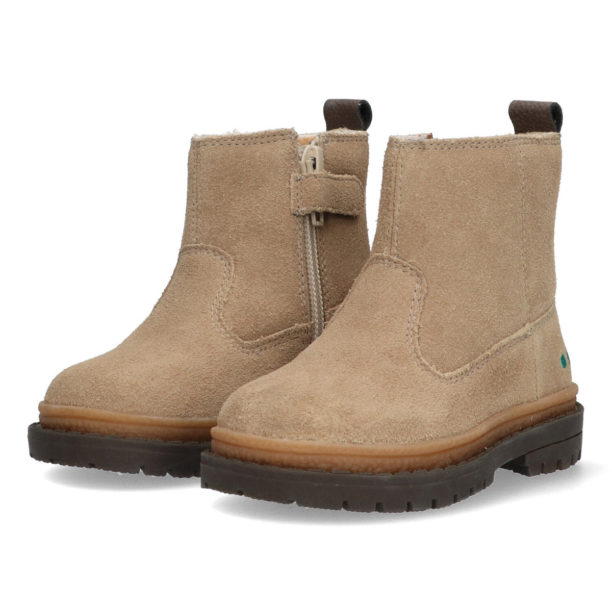 BunniesJR Biker Boots Jongens Taupe