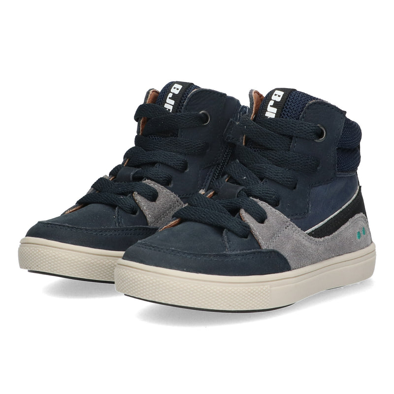 BunniesJR Hoge Sneakers Jongens Blauw