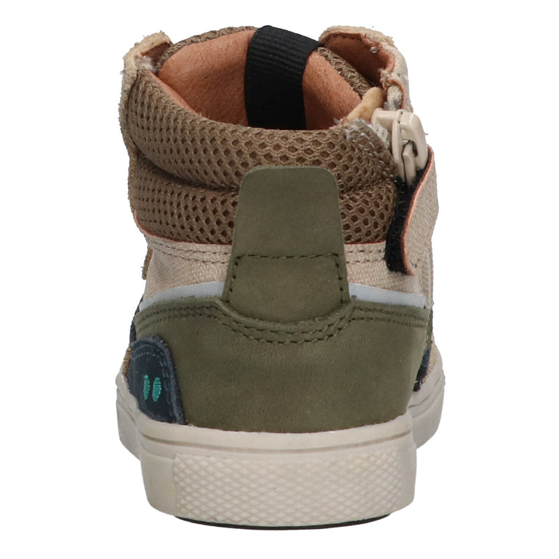 BunniesJR Hoge Sneakers Jongens Taupe