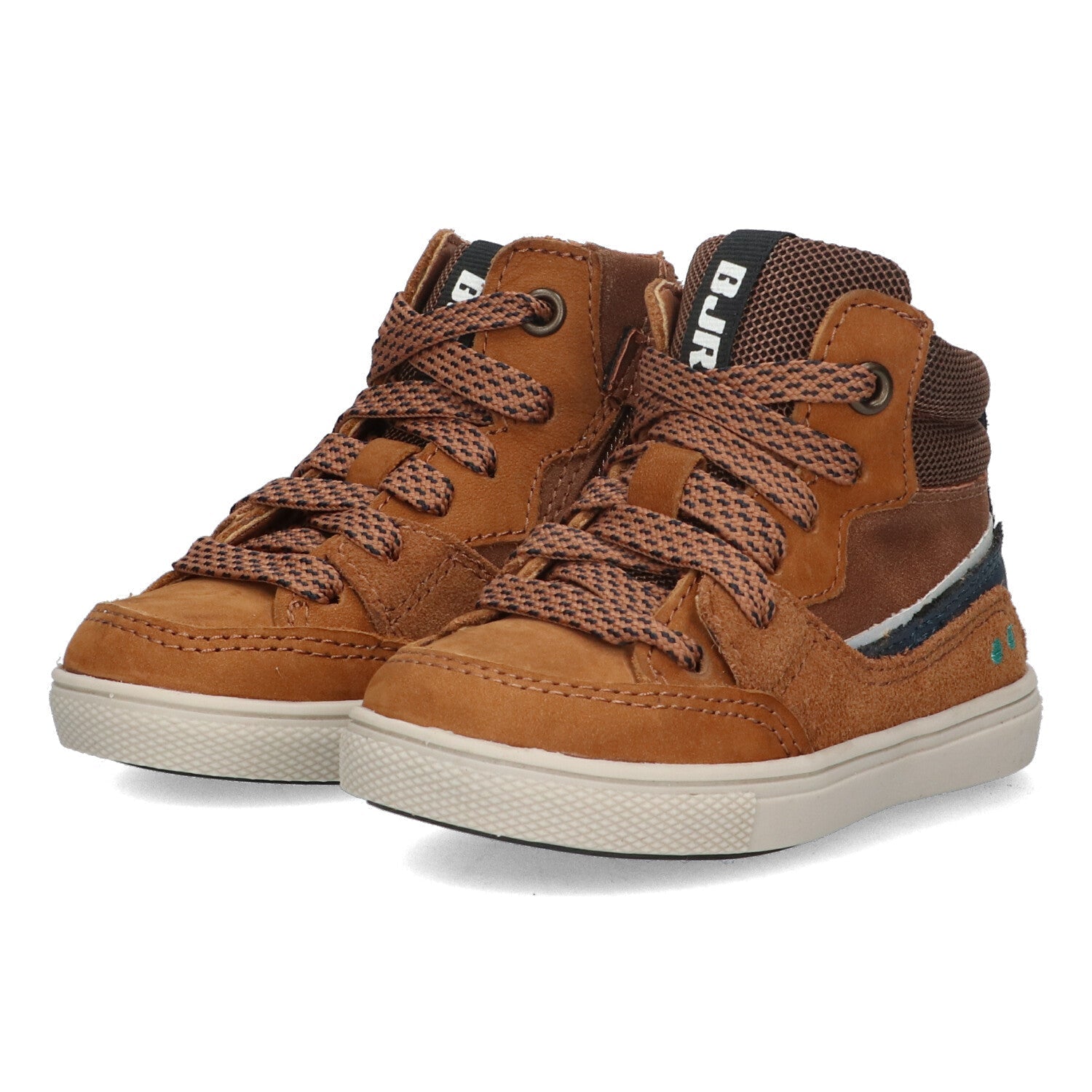 BunniesJR Hoge Sneakers Jongens Bruin