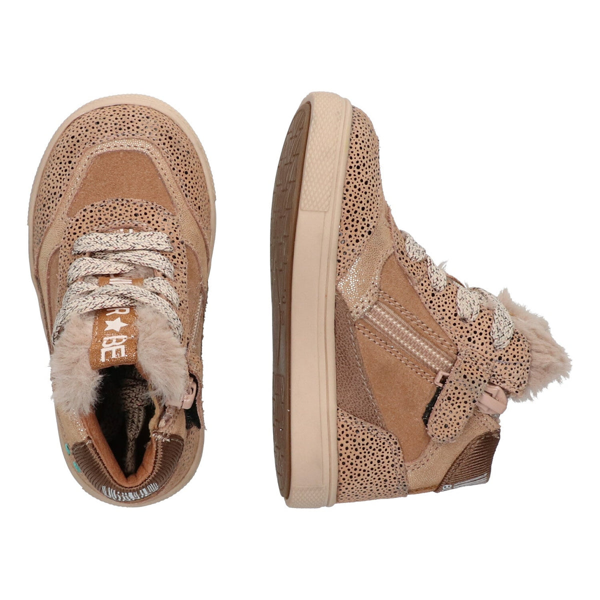 BunniesJR Hoge Sneakers Meisjes Roze