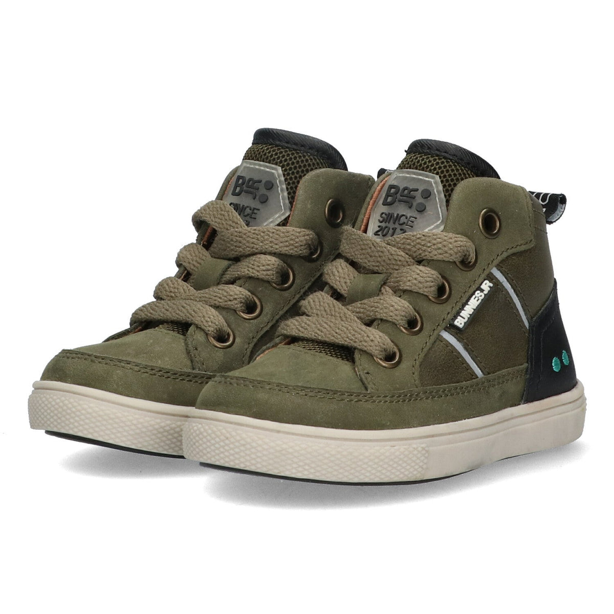 BunniesJR Hoge Sneakers Jongens Groen