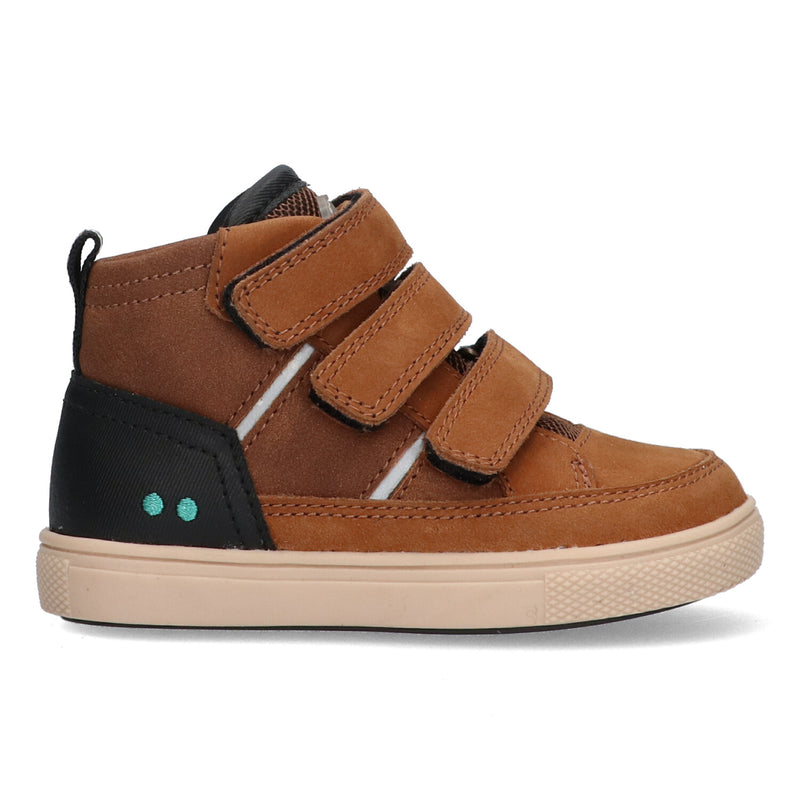 BunniesJR Hoge Sneakers Jongens Bruin