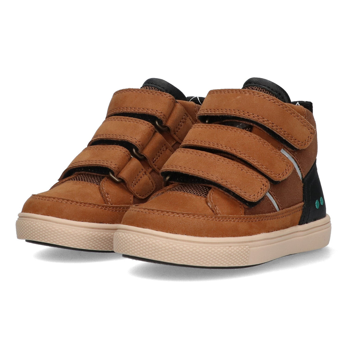 BunniesJR Hoge Sneakers Jongens Bruin