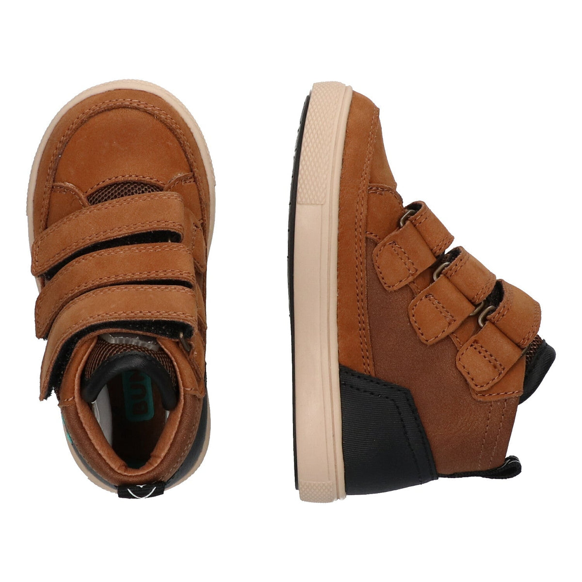 BunniesJR Hoge Sneakers Jongens Bruin