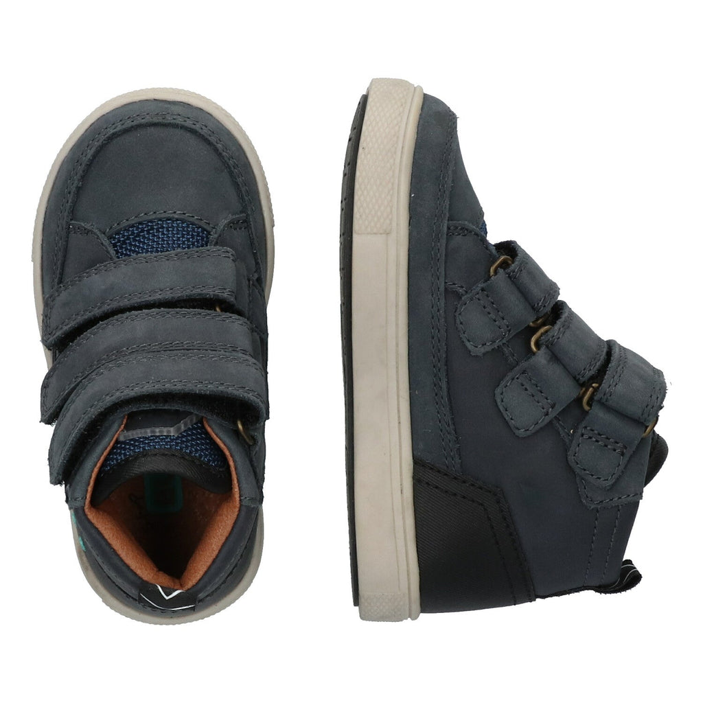 Lev Louw Hoge Sneakers Jongens Blauw