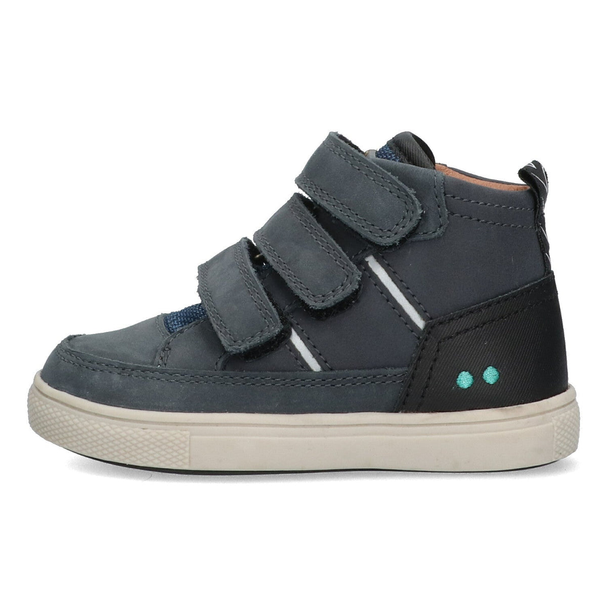 Lev Louw Hoge Sneakers Jongens Blauw