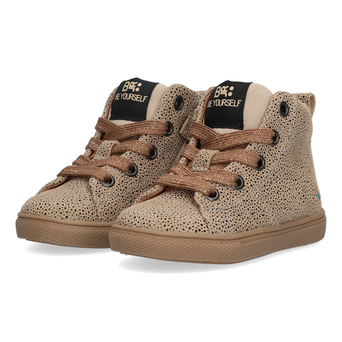 BunniesJR Hoge Sneakers Meisjes Taupe