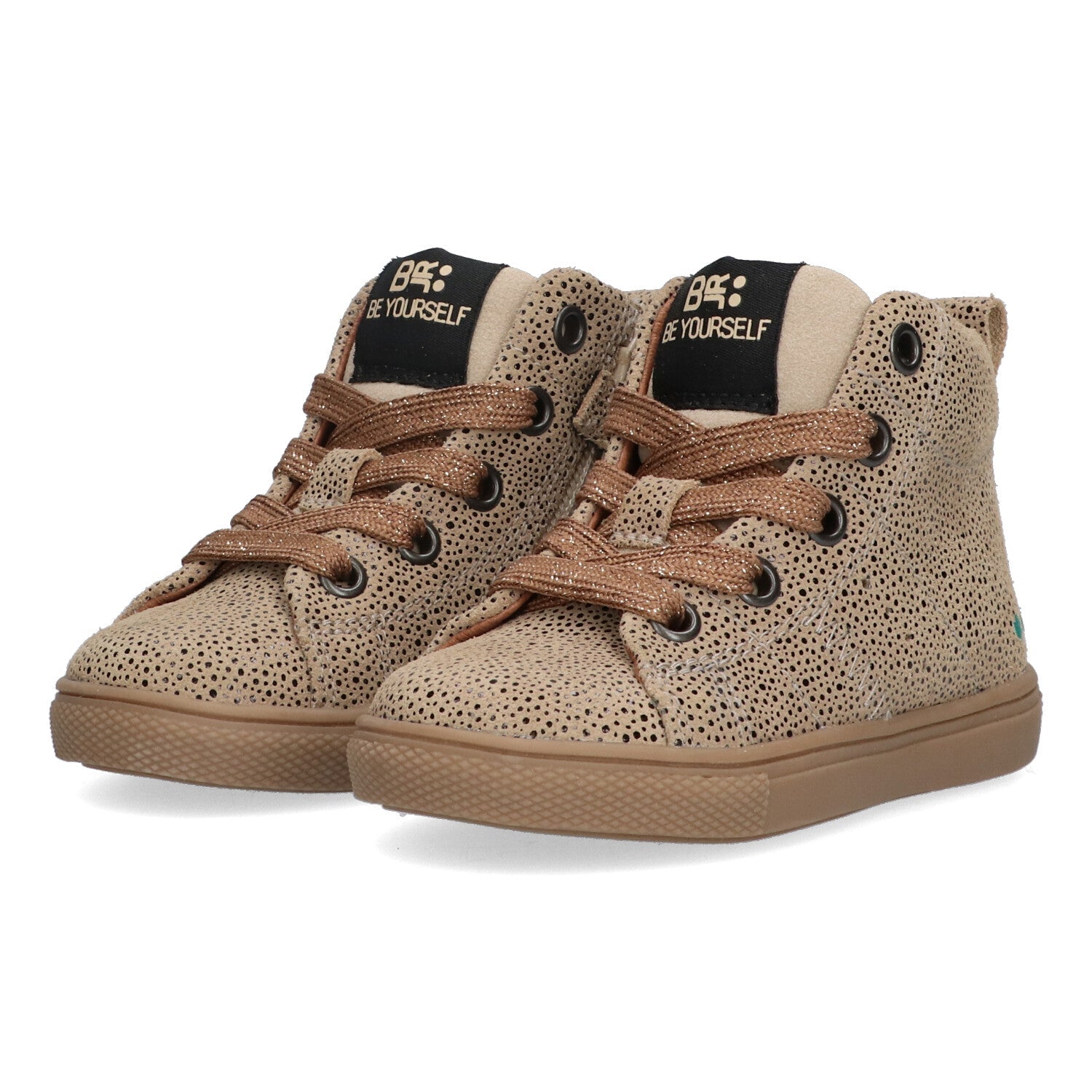 BunniesJR Hoge Sneakers Meisjes Taupe