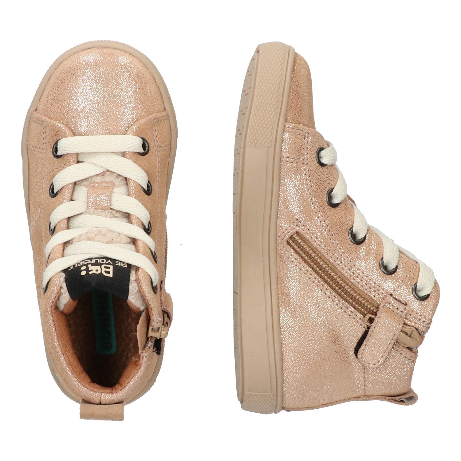 Luca Louw Hoge Sneakers Meisjes Roze