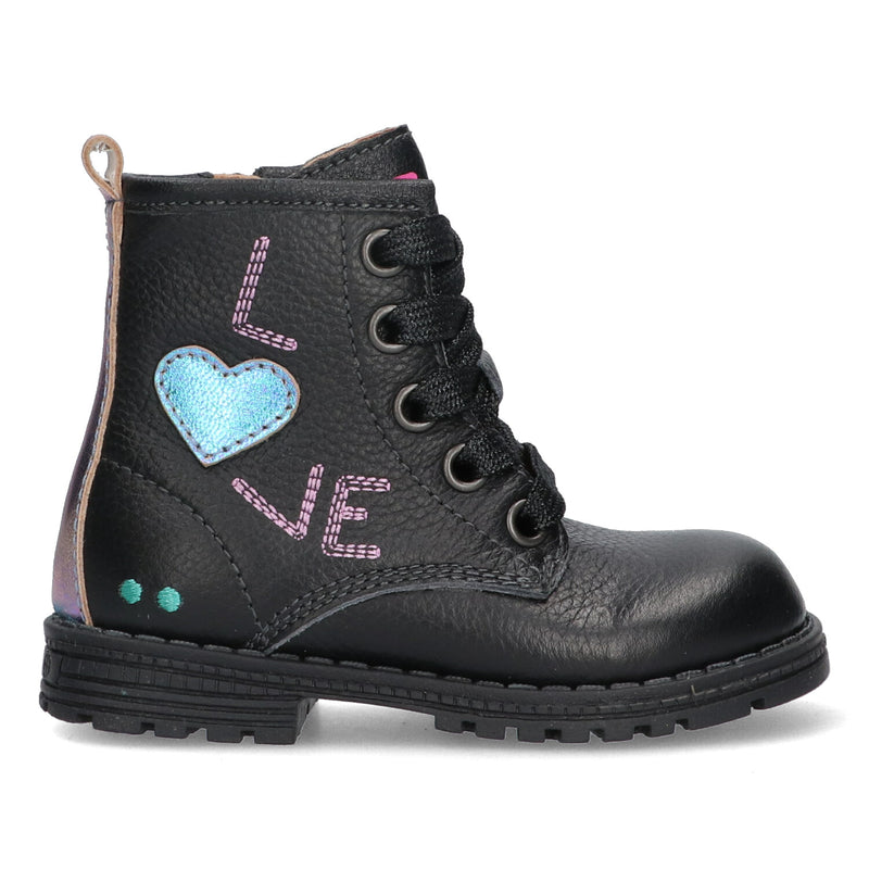 BunniesJR Boots Meisjes Zwart Print