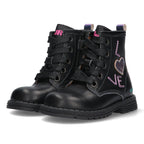 BunniesJR Boots Meisjes Zwart Print