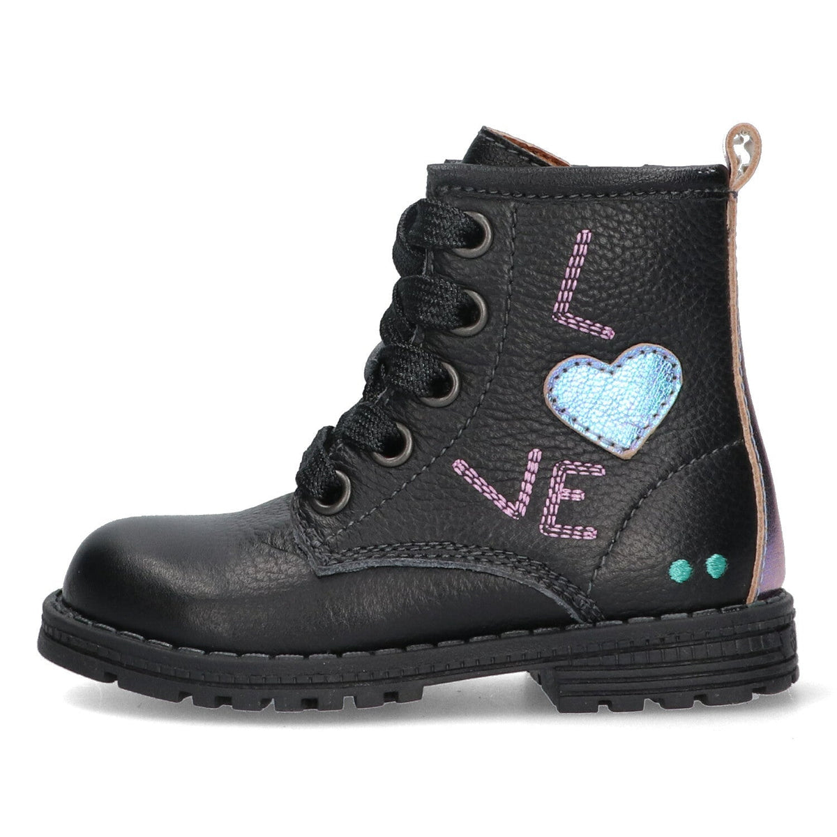 BunniesJR Boots Meisjes Zwart Print