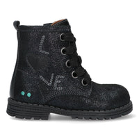 BunniesJR Biker Boots Meisjes Blauw Print