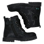 BunniesJR Biker Boots Meisjes Blauw Print