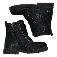 BunniesJR Biker Boots Meisjes Blauw Print