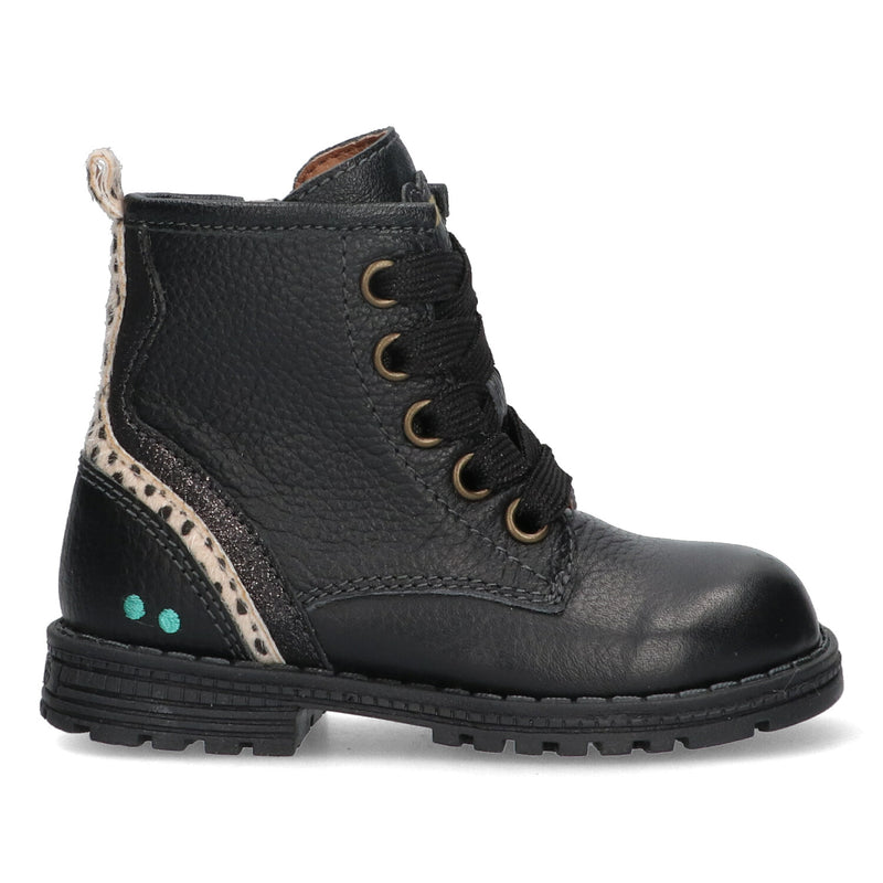 BunniesJR Biker Boots Meisjes Zwart